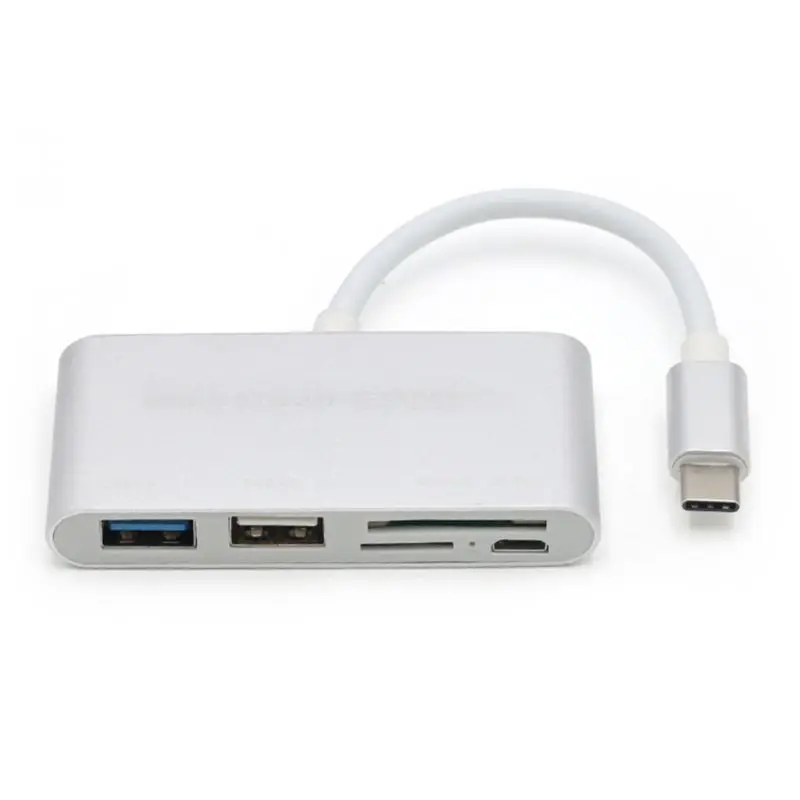 USB C3.1 type-C OTG для чтения карт/USB 3,0 концентратор/SD/TF адаптер для ноутбуков типа C A5YA