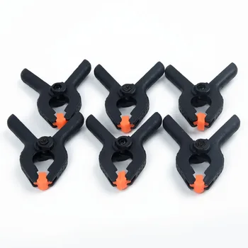 

6Pcs 2inch Toggle Clamps Spring Clip Hard Plastic for Woodworking DIY model making bonding Grip Tools Kit 100% Brand new General