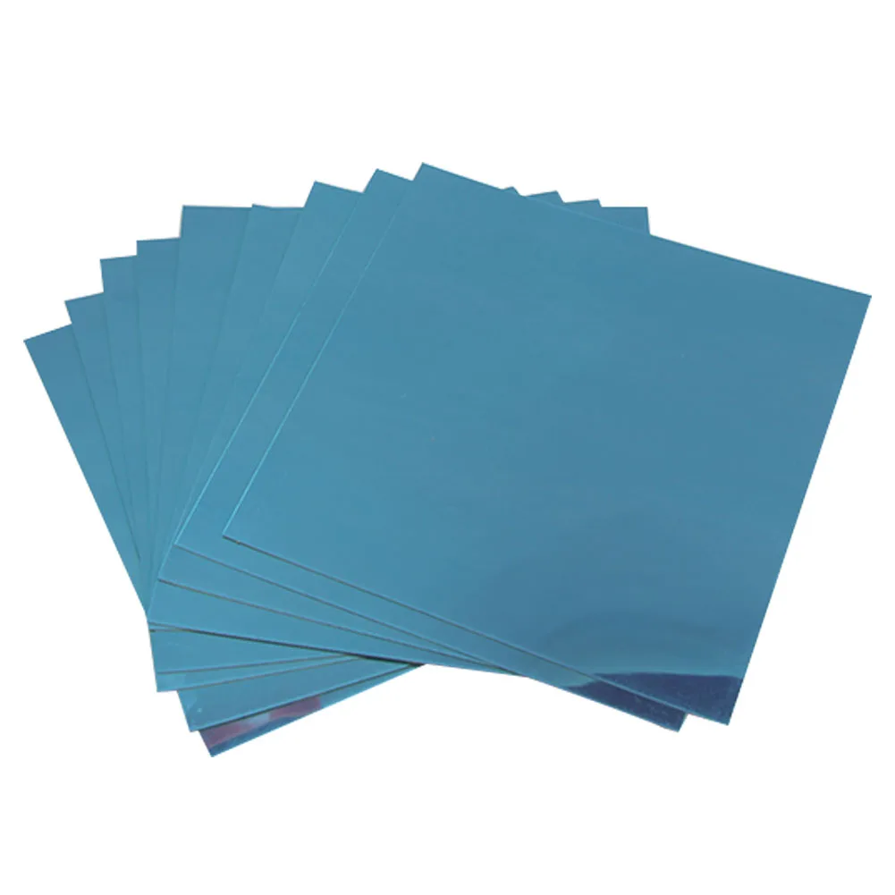 PET protectiv film stickers 15CM Square Mirror Paster big Mosaic back glue decorative mirror sticker