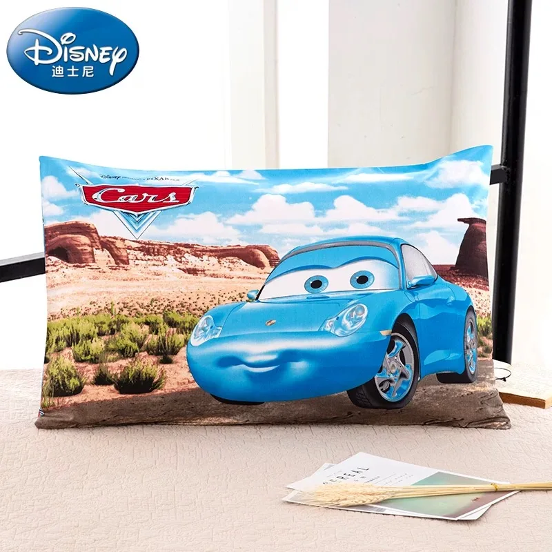 Disney Cars World Grand Prix Pillowcase Toddler Size 100% Cotton 