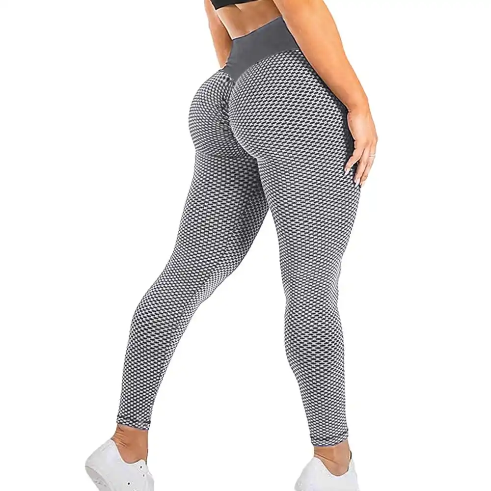 textured yoga pants