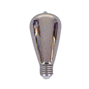 

Colorful 3D Glass Pyrotechnic Led Pacifier Bulb Constant Current 85-265V E27