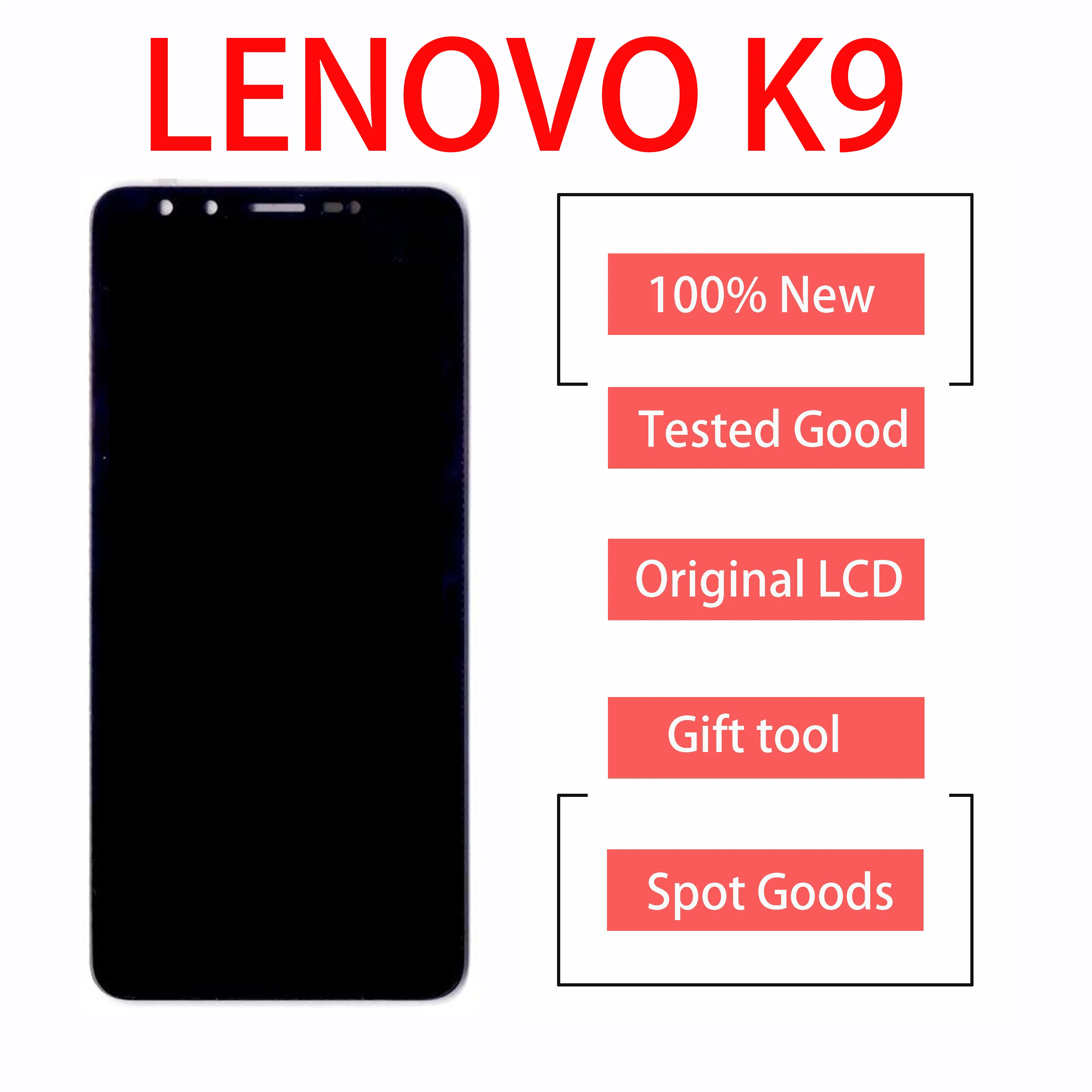 Оригинальный ЖК дисплей 5 7 дюйма для LENOVO K9 l38043 с сенсорным экраном дигитайзер