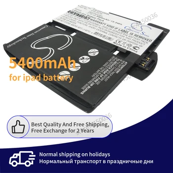 

Original Tablet Battery For iPad 5400mAh A1219 A1315 A1337 Original Replacement Battery for Apple iPad