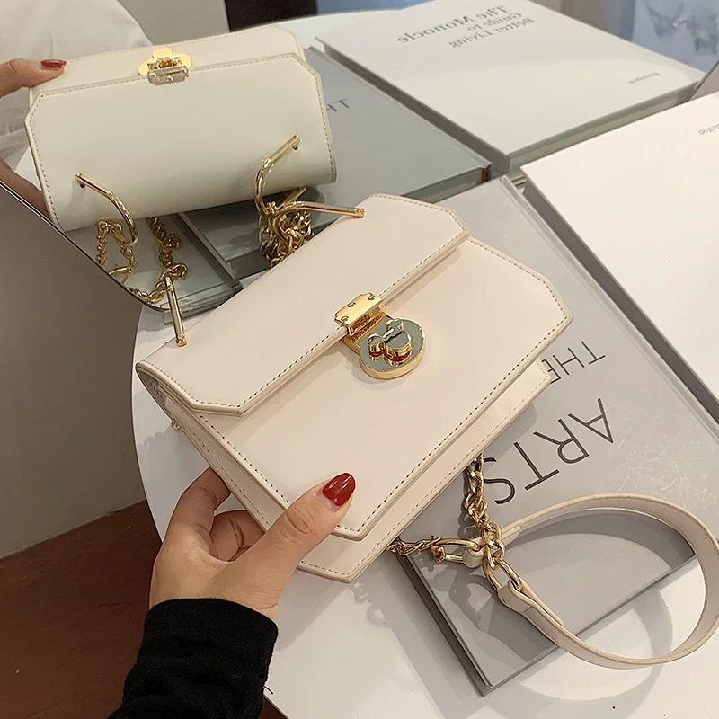 

Bags for Women 2020 New Trendy Chain Female All-match Single Shoulder Messenger Texture Small Square Bag Torebki Damskie Torebki