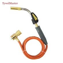 Паяльный сварочный фонарь самозажигание 1,5 м шланг CGA600 соединение газовый фонарь ручной пропан горелка для МАПП газа