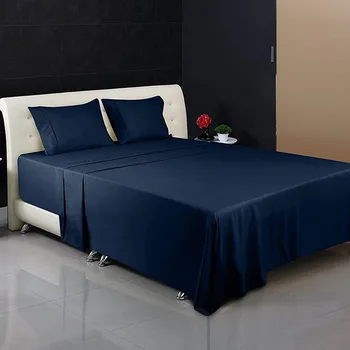 

Finether Beding Sets Comfort Hotel Luxury 3/4 Pcs Deep Pocket Bed Sheet Sets Solid Bed Linen Set Pillowcase Set For Home