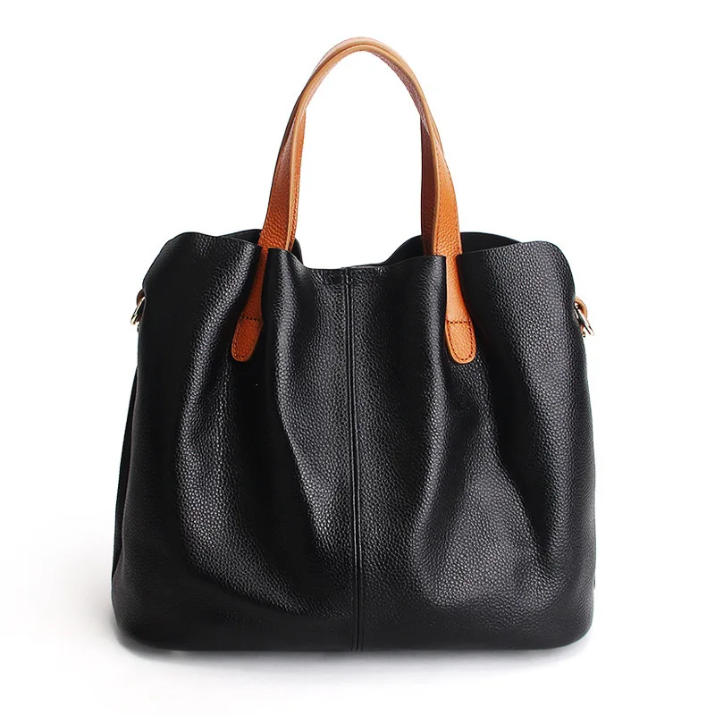 

Spring/summer 2019 New Leisure Leather Women's Bag Tassel Leather Women's Hand Bill of Lading Shoulder Slung