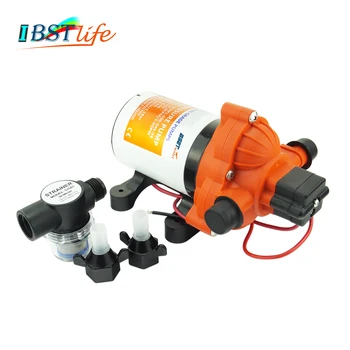 

3 Chamber Water Pump 12V 45PSI 3.0 GPM Self Priming Marine Diaphragm Pump Water Transfer Caravan Boat RV Camper Boat Accessories