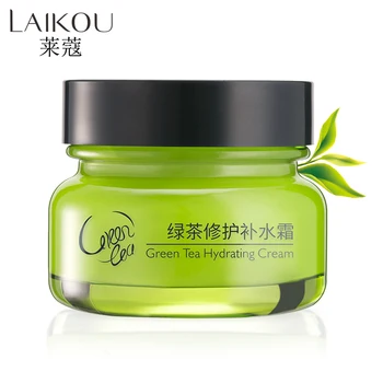 

LAIKOU 55G Green tea Essence anti freckle skin care whitening cream for face remove pigment Moisturizing Hydrating Nourishing