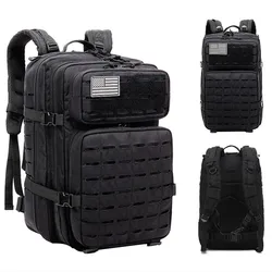 50l Army Camouflage Backpack Men Military Tactical Assault Molle Bags Hunting Trekking Backpack Dwaterproof Water Bug Out Bag