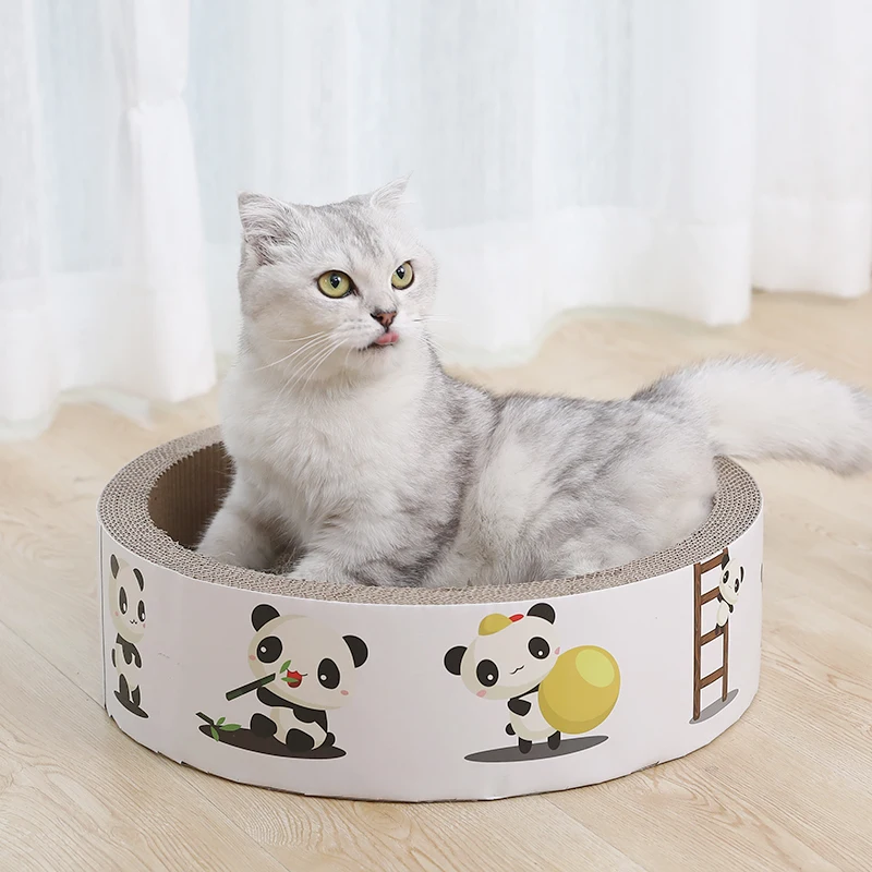 Hoopet кошка игрушка царапин Зажимная панель с игрушки для кошек Catnip для кошек гофрированная интерактивная игра игрушка лежанки