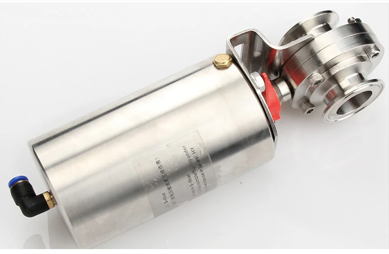 304 нержавеющая сталь пневматический быстроустанавливаемый Дроссельный клапан 63 зажим вертикальный Дроссельный клапан быстрый патрон для сварки Дроссельный клапан