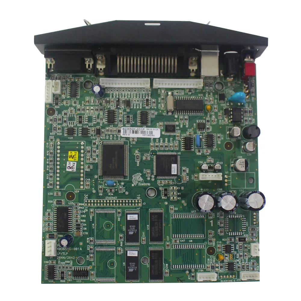 Barcode Printer Bagian Mainboard untuk Zebra TLP2844 Printer Label PN: G105910-050 Garansi 90 Hari (Digunakan)