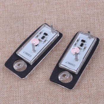 

Replacement License Plate Light Parts For A4 S4 B5 Avant A6 S6 B4 C5 License White 7.5x3cm