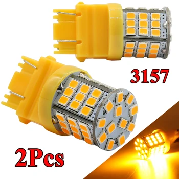 

3157 LED Amber Yellow Turn Signal Parking DRL High Power Light Bulbs