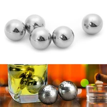 Нержавеющая сталь мяч кулеры разных форм Ледяное Вино Виски камень охлаждающий инструмент Лето D5BD