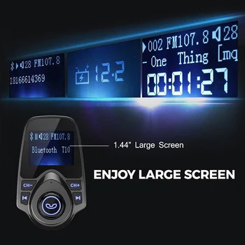 

*Wireless In Car Bluetooth FM Transmitter MP3 Radio Adapter Car Kit USB Charger*