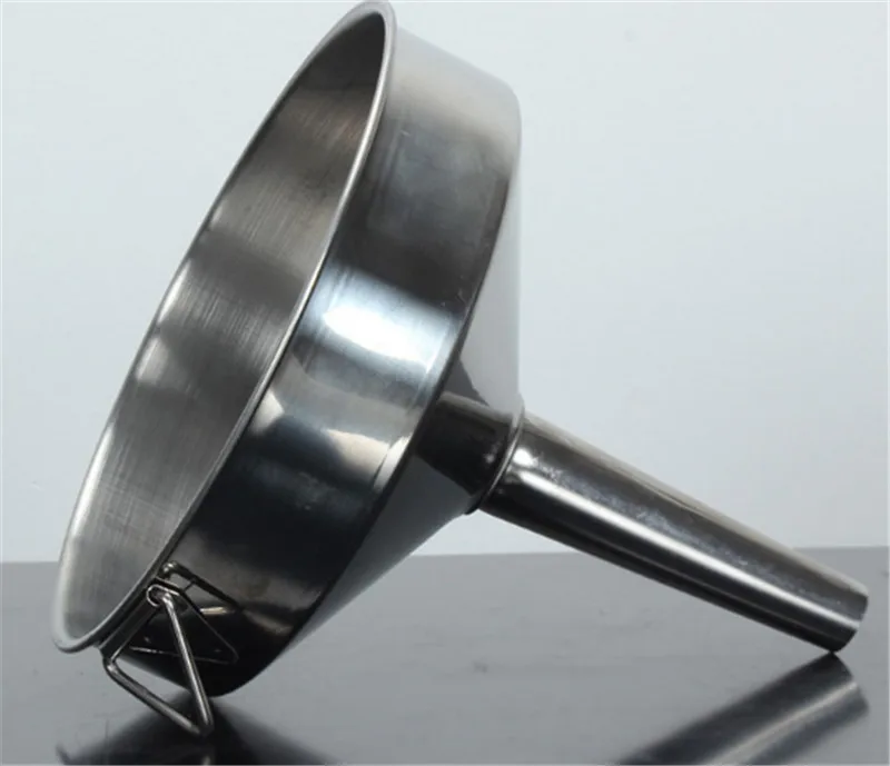 Большая Воронка из нержавеющей стали кухонная для масла жидкого металла со