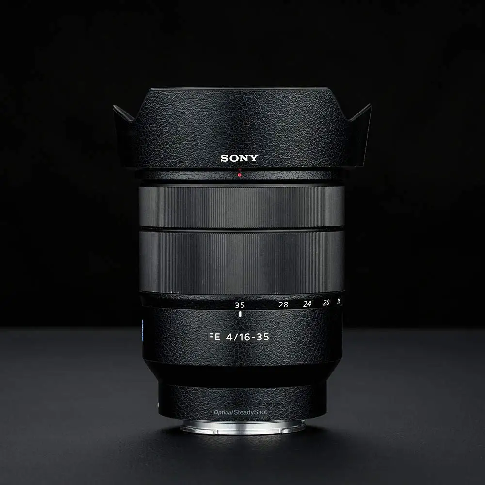 Защитная пленка-стикер с защитой от царапин кожи для sony T FE 16-35 мм F4 ZA OSS SEL1635Z& ALC-SH134 бленда для объектива