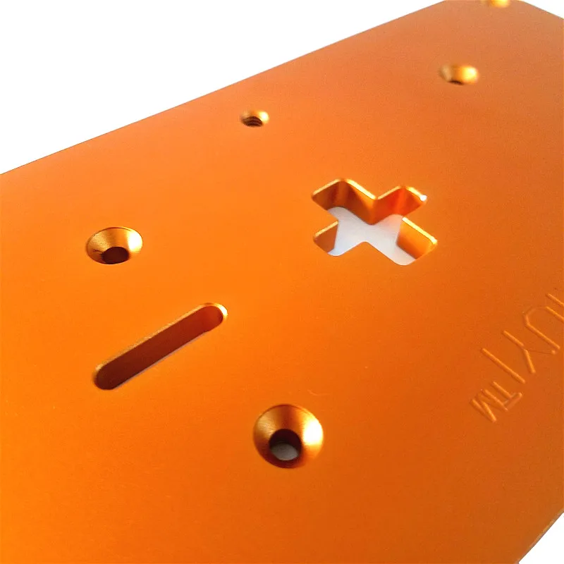 Aluminum Electric Jig Saw Flip Board Router Table Insert Plate For Jig Saw Woodworking Work Benches