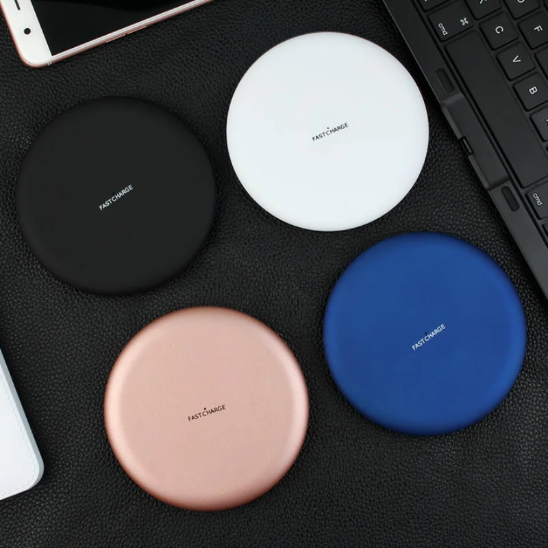 10W/7.5W/5W Qi Wireless Charger Fast Phone Charger for iPhone 11 X XR XS Max Samsung S10 9 Xiaomi Fast Wireless Charging Pad