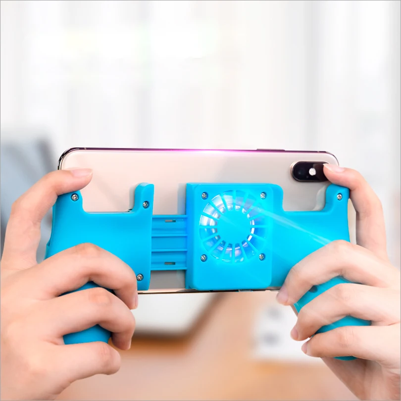 PUBG Game Controller Gamepad Metal Trigger Shooting Free Fire Joystick For IOS Android Mobile Phone