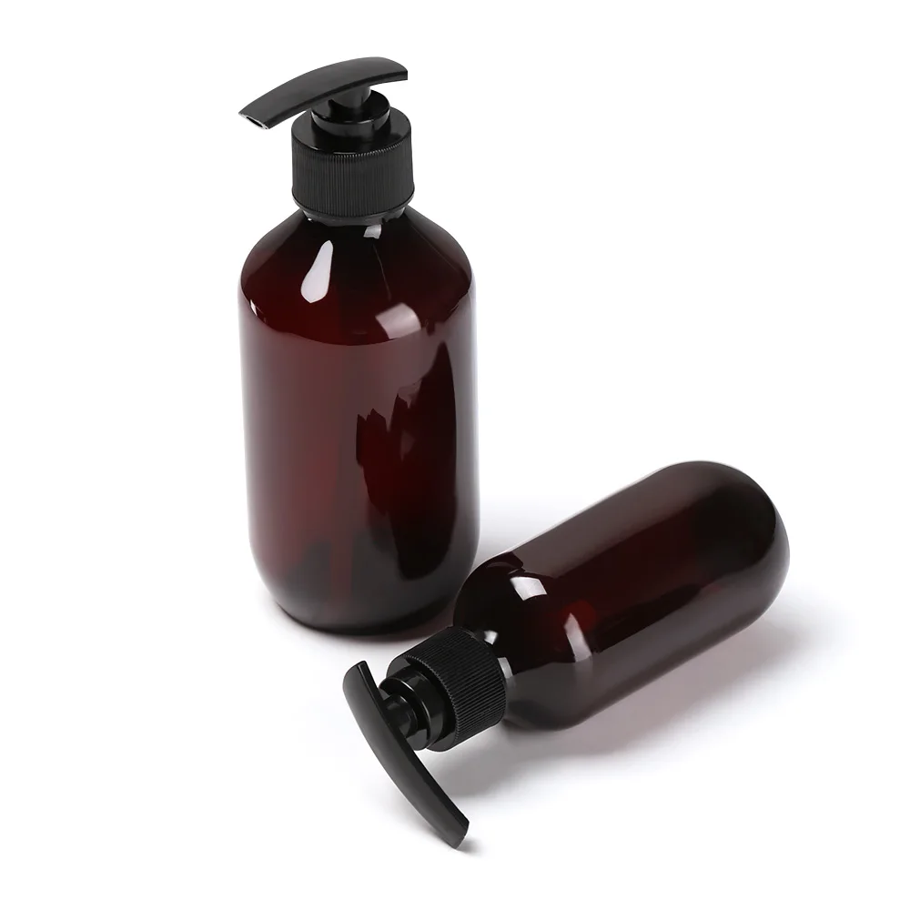 Soap Dispenser Refillable Lotion Container Plastic Liquid Shampoo Shower Gel Bottles Home Bath Supply 100/150/200/300/400/500ML