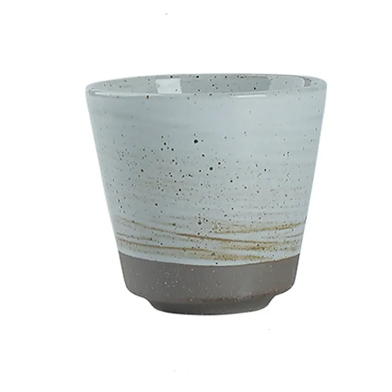 

Винтажная грубая керамическая кофейная кружка 230 мл японская чайная кружка Ретро чашка для воды мастер чашка посуда для напитков Teaware