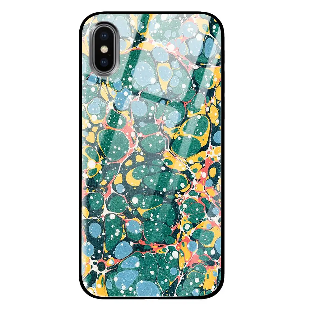 Девушка мощность для iPhone 5 5S 6 6s 7 8 Plus X XS XR 11 Pro макс. закаленное стекло чехлы - Цвет: 1