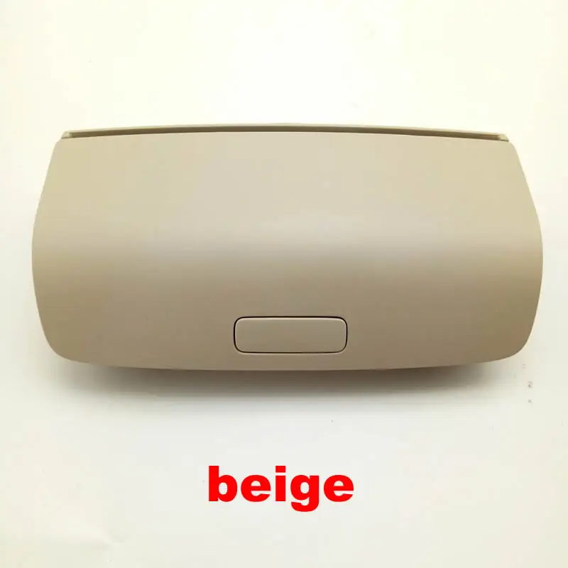 Бежевый 1KD 868 837 D/E/G солнце Стекло es коробка солнце Стекло Чехол очки держатель для VW Tiguan Golf MK5 MK6 Jetta 5 Passat B6 B7 Skoda Superb - Цвет: Бежевый