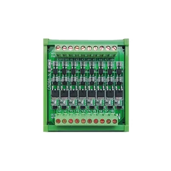 

Taidacent 12v-24V CH Current Amplifier Control Board PLC Optocoupler Isolated IO Relay Module 5A High Current Solid State Relay