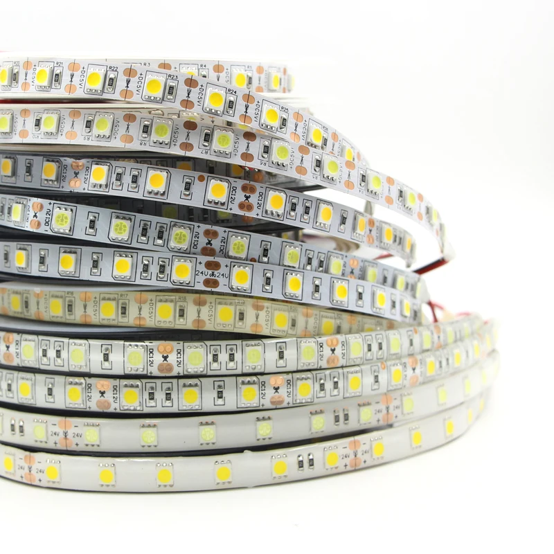 Светодиодная лента RGB RGBW 5050 5 м 60 светодиодов/м гибкая Водонепроницаемая LED