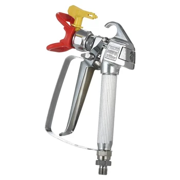 

3600 PSI High Pressure Airless Spray Gun Paint Gun Aluminum Spray Gun With 517 Spray Nozzle Seat Grille For Airless Sprayer