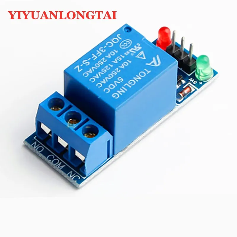 

5V 12V low level trigger One 1 Channel Relay Module interface Power Board Shield For Arduino PIC AVR DSP ARM MCU DC