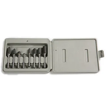 

New 8pcs tungsten carbide rotating burr set tungsten steel grinding head rotating eight-piece handle rotating tool