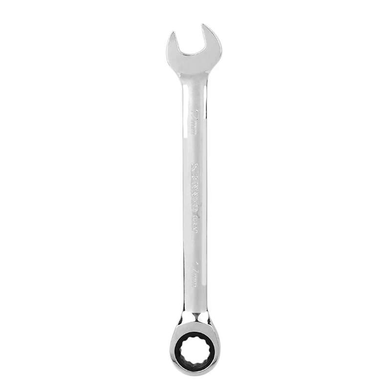 

Metric Ratchet Spanner Combination Wrench 17mm