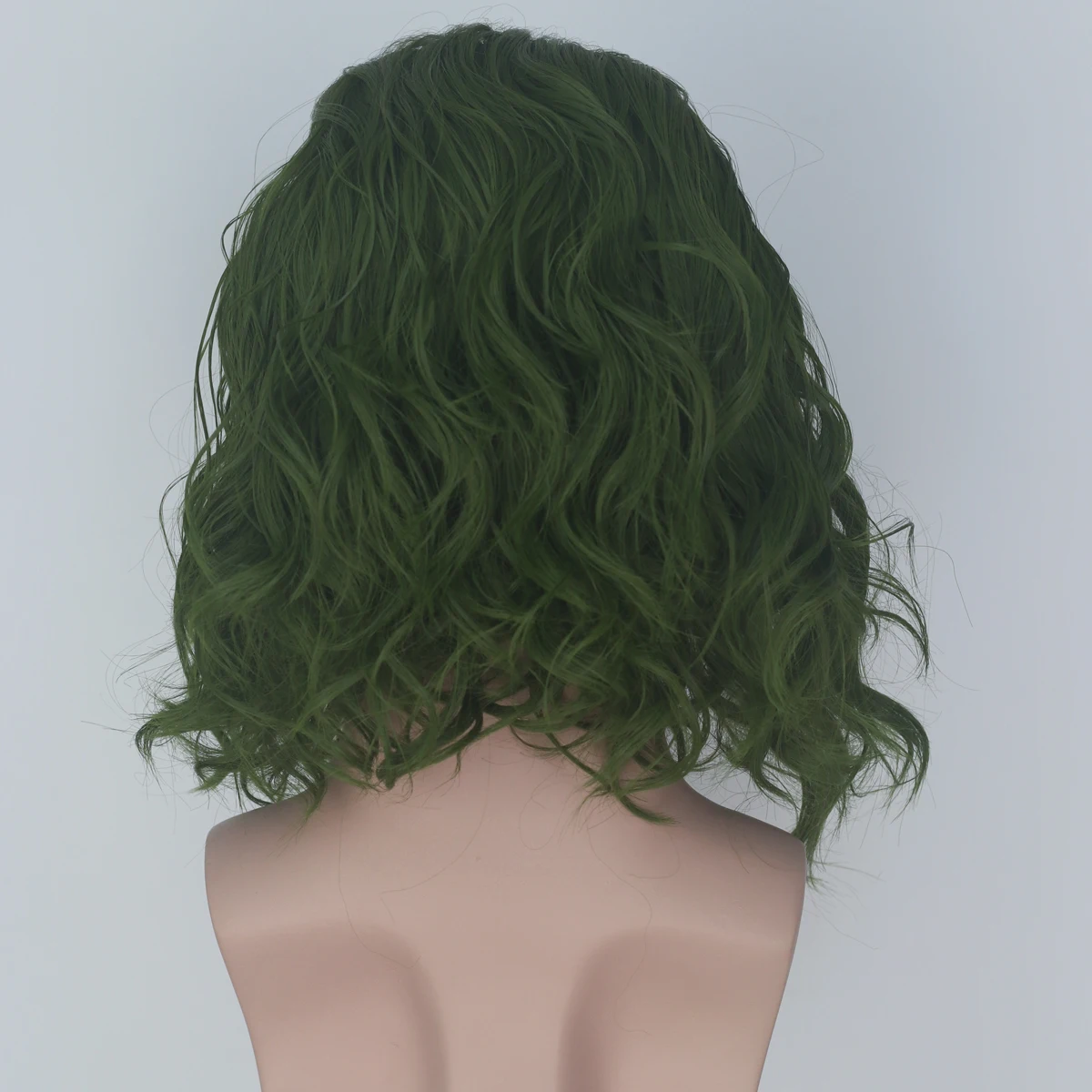 Miss U Hair Synthetic Joker Short Curly Bald Green Color Hair Cosplay  Halloween Party Wigs|Synthetic None-Lace Wigs| - AliExpress