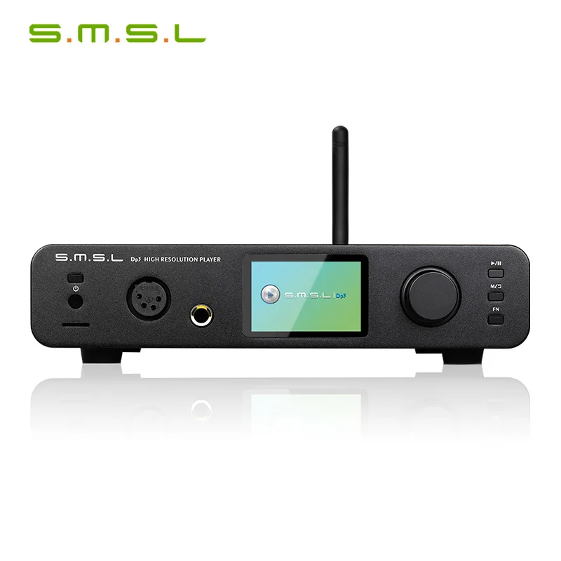 SMSL DP3 DSD HIFI Цифровой поворотный жесткий диск сбалансированный и несимметричный