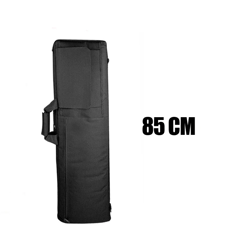 Охотничьи сумки 85 см/100 см, тактические охотничьи винтовки, защита для переноски, наплечный чехол для винтовки, ручная сумка, рюкзак, черная тактическая Экипировка - Цвет: Black 85cm