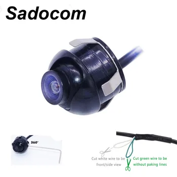 

CCD Car Rear View Camera Front View Double To Switch Upgrade Section Mirror Parking Camera 360 Degree Rotation night vision