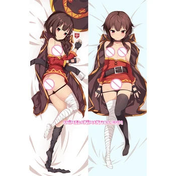 

Konosuba Megumin Anime Girl Dakimakura Hugging Body Pillows Cover Case