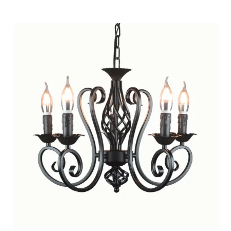 

Черный винтажный подвесной светильник в стиле индастриал, скандинавский Ретро светильник, железная люстра в стиле лофт для кухни, столовой, сельской местности, светильник щение для дома