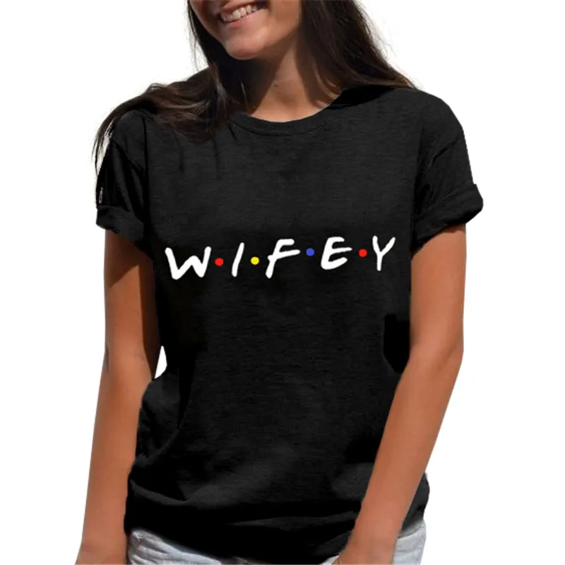 HUBBY WIFEY парные футболки для женщин мужчин влюбленных Толстовка влюбленных пары с коротким рукавом футболки