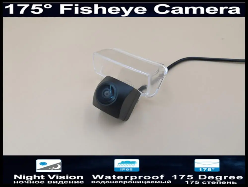 

Car Rear view Camera 175 Degree 1080P Fisheye Lens Reverse Camera For Toyota Camry Yaris 2013 Corolla Vios 2014 Peugeot 307 407