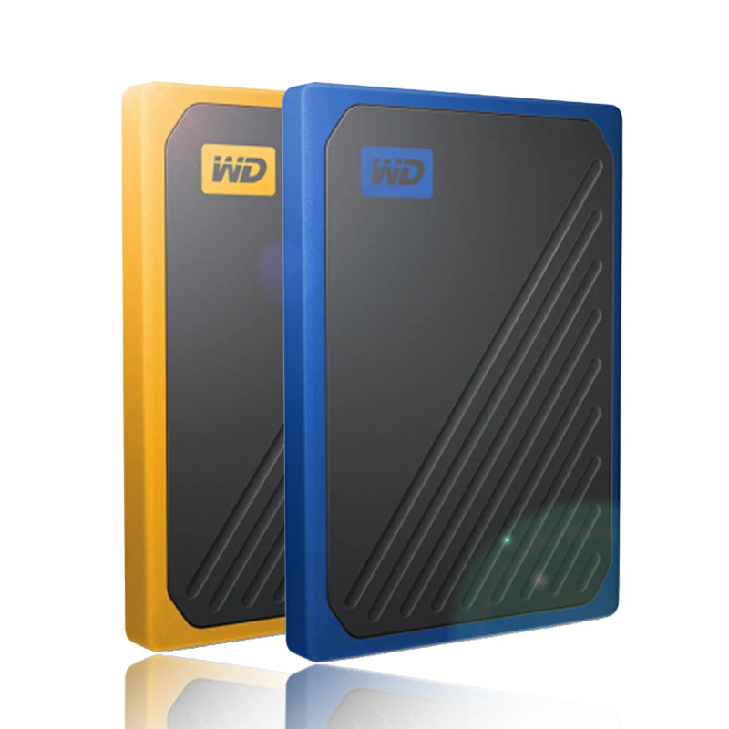 WD/западные данные свой паспорт Go Твердотельный накопитель(SSD) мобильный жесткий диск 500 Гб 1 ТБ 400 МБ/с. USB3.0 высокоскоростной ноутбук