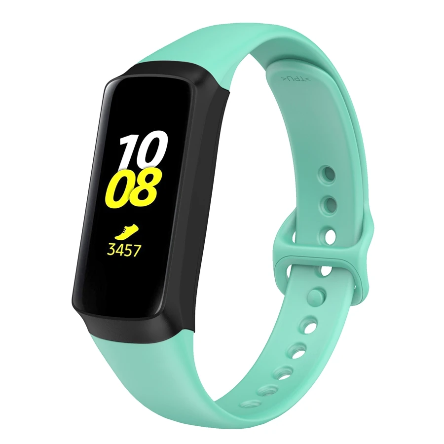 JKER сменный силиконовый ремешок для часов Ремешок для samsung galaxy fit Смарт часы ремешок - Цвет: Teal