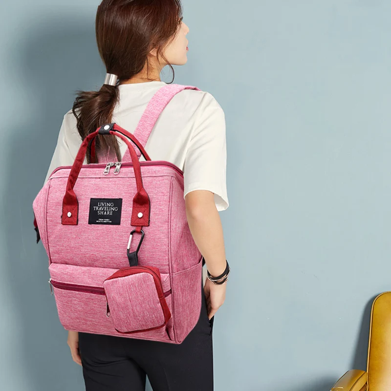 LITTHING рюкзак для ноутбука женская сумка на плечо Повседневная Женская Школьная Сумка подростковая для девочек и мальчиков для путешествий студентов Mochila Bolsa