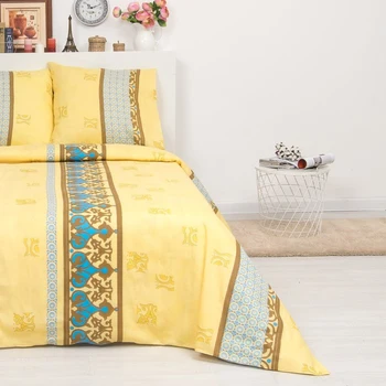 

Bed linen euro, 200x220cm, 220x200cm, 70x70cm 2pcs. coarse calico 100g / m
