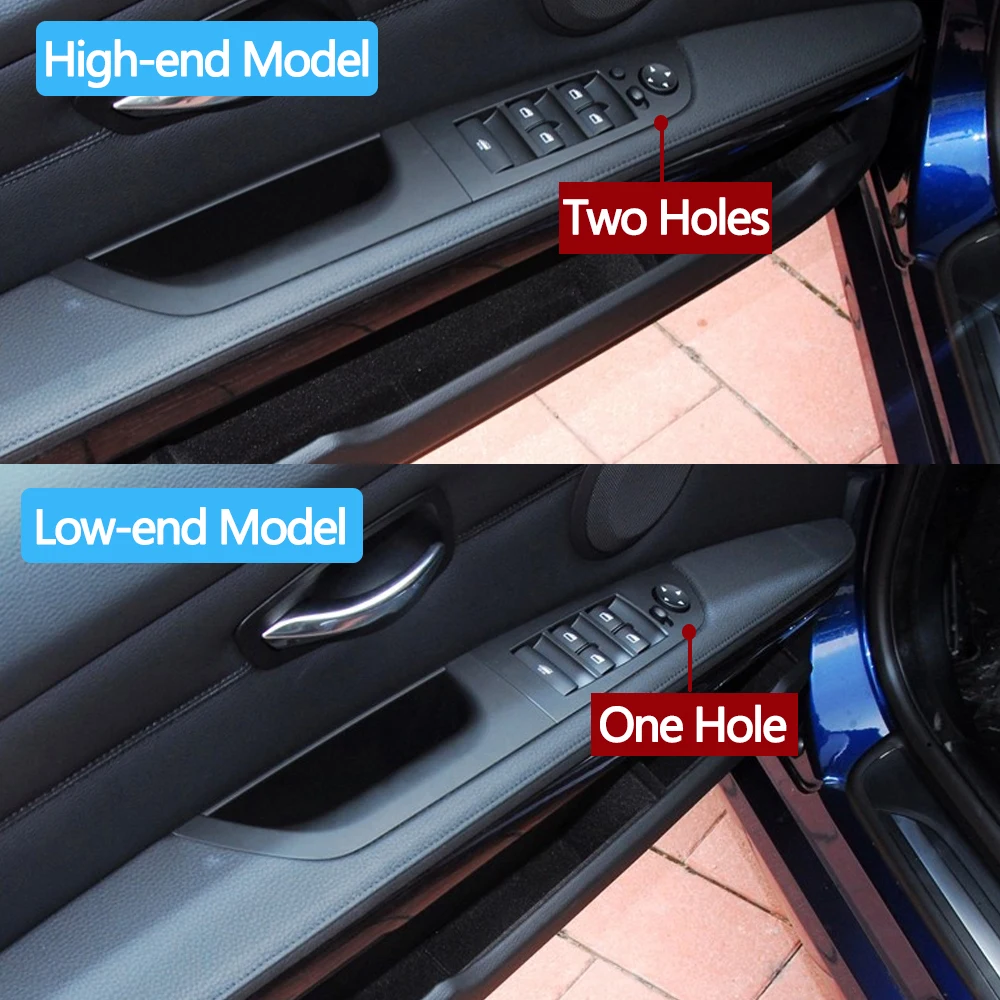 LHD Linke Fahrerseite Innentür Armlehne Fenster Schalter Abdeckung Panel Ersatz Für BMW 3er E90 E91 316 318 320 325 328i – Detail 3